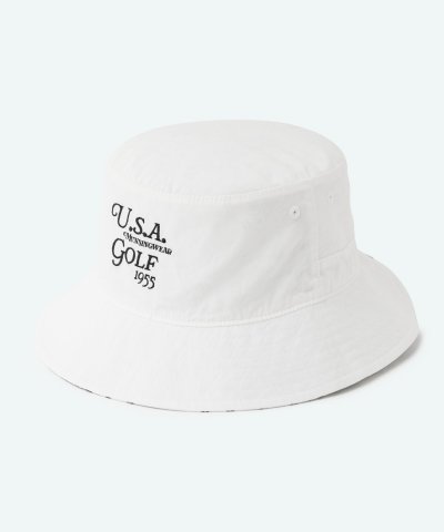 マンシングウェア MUNSINGWEAR リバーシブルバケットハット