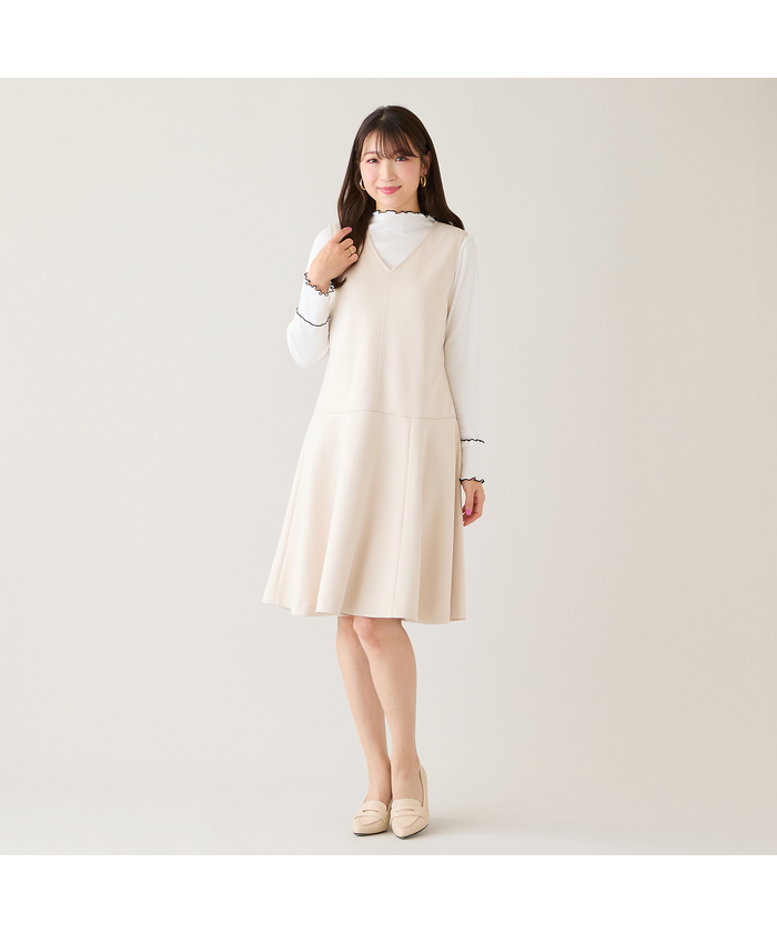 ローズティアラ RoseTiara バックリボンジャンパースカート(508729236