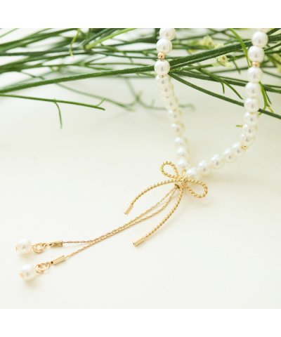 ローズティアラ RoseTiara リボンスライド式ネックレス