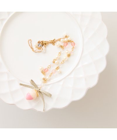 ローズティアラ RoseTiara チョコがけいちごのネックレス