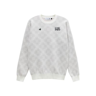 ルコックスポルティフ ゴルフ le coq sportif golf 幾何学チェ