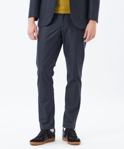 【WEB&一部店舗限定】テーラードジャージー パンツ スーピマデニムライクジャー