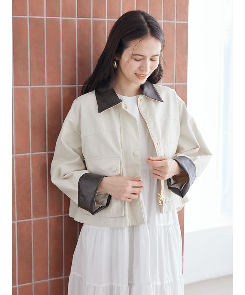 ショートテントシルエットハンティングジャケット(508730866)｜阪急