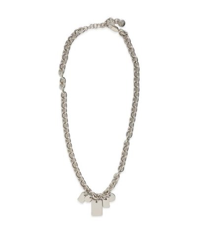 ランダムプレートチャームチェーンネックレス