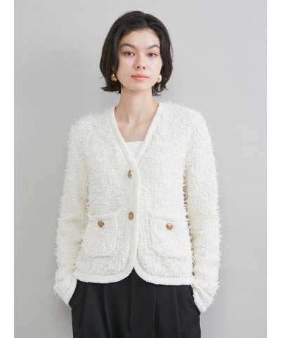 ニットツイードジャケット