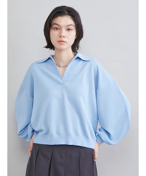 WEB限定カラー】シアーポロニット(508730918)｜阪急百貨店公式通販