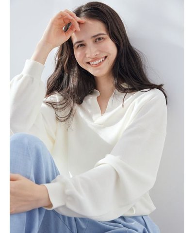 【WEB限定カラー】シアーポロニット