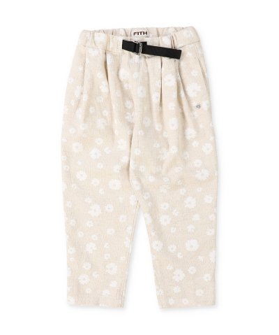 フィス FITH Floral Cotton Linen Long Pants
