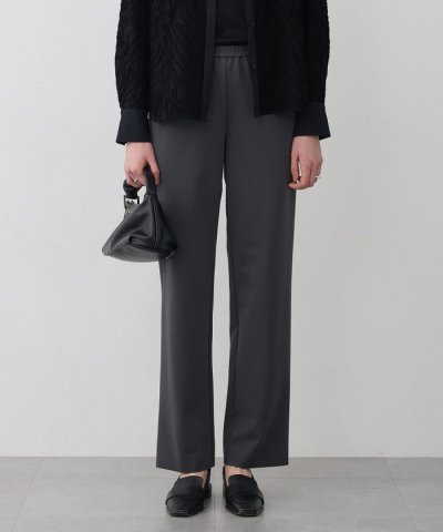 ナイロンストレッチポンチ セミワイドパンツ