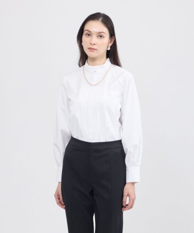 【EPOCA STORIA】フリルネックブラウス《WEB＆EPOCA THE S