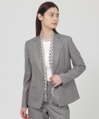 プレミアム格子　ジャケット