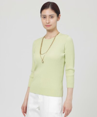 【ウォッシャブル】ヴィスコースストレッチ　プルオーバー