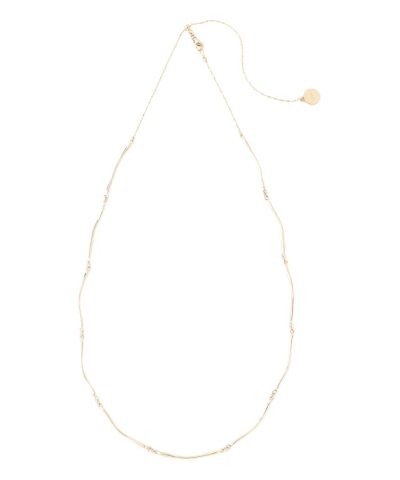 メタルバーネックレス