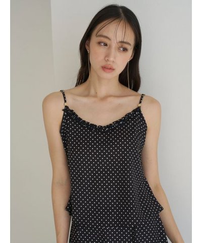 フリルトリムキャミソール