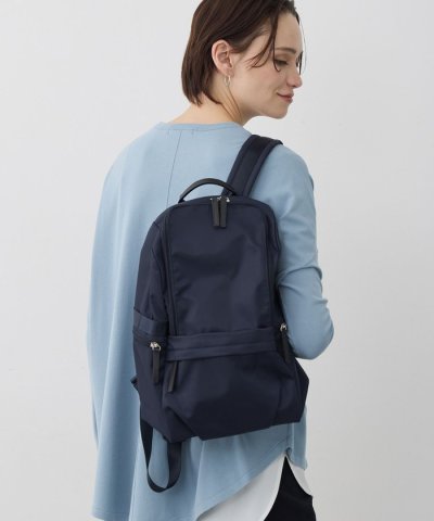 【新仕様・A4サイズ収納可・容量約14L】8ポケットナイロンリュック