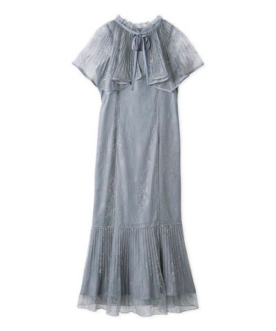 レースケープセットマーメイドドレス