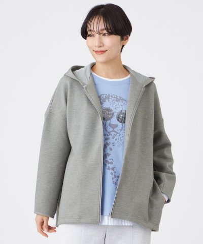 【マシンウォッシャブル】ダンボールニットパーカー