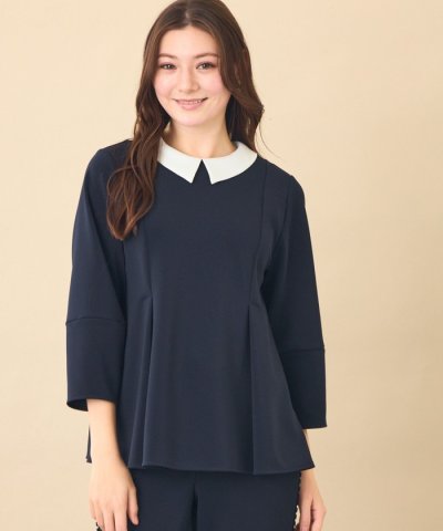 【AMACA THE EDITION】2WAYポンチブラウス