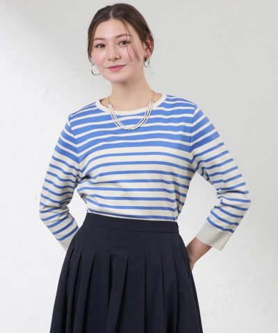 セーターマシーン ボーダープルオーバー