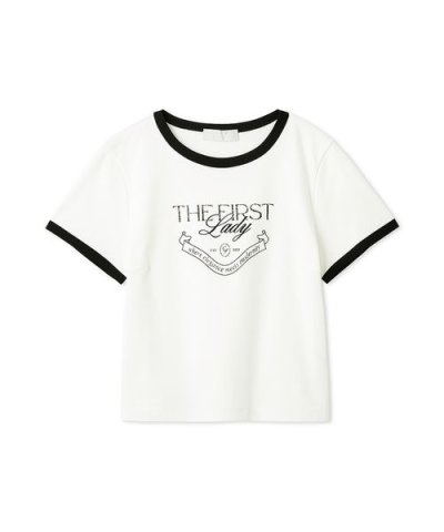 【洗える】カレッジロゴリンガーTシャツ