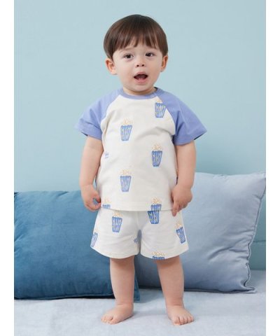 【BABY】ポップコーン柄ハーフパンツ