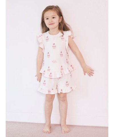 【KIDS】カップケーキ柄ショートパンツ