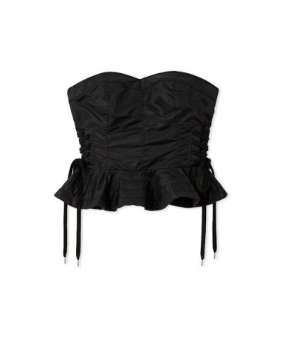 レースアップビスチェ／撥水