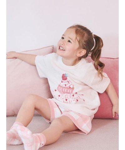 【KIDS】エアリーモコモチーフジャガードプルオーバー