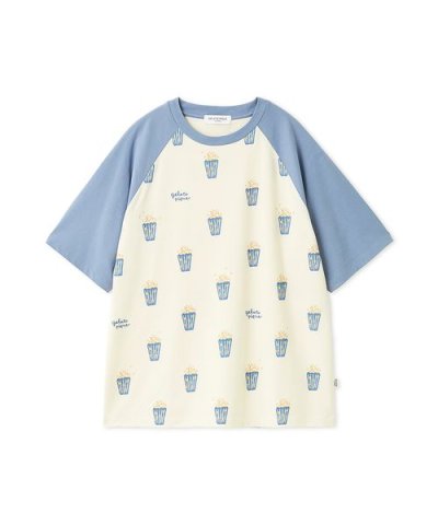 【HOMME】ポップコーン柄Tシャツ
