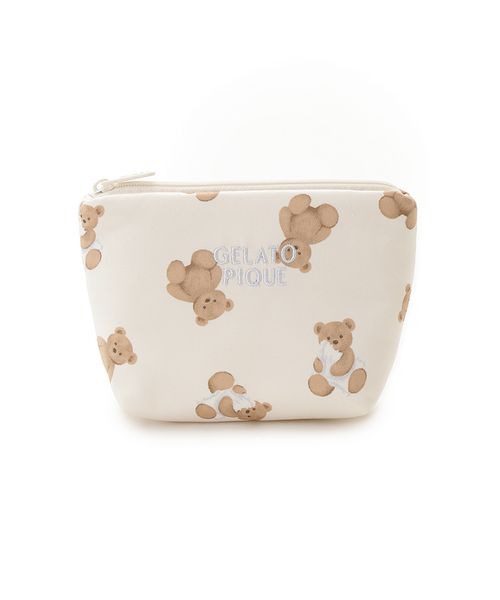 WhiteDay】ベア総柄ティッシュポーチ(508735449)｜阪急百貨店公式通販