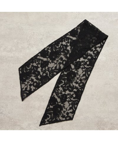 ピサーノ PISANO フラワー刺繍スリムストール