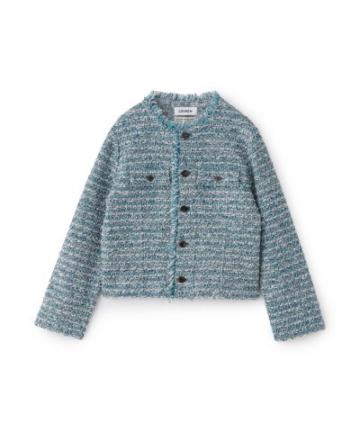 【COOHEM】ベーシックツイードジャケット《WEB＆EPOCA THE SHO