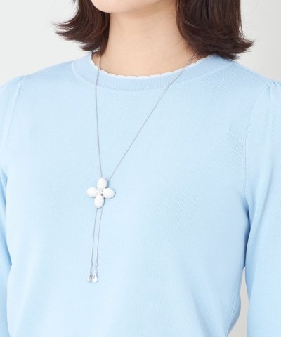 フラワースライドネックレス