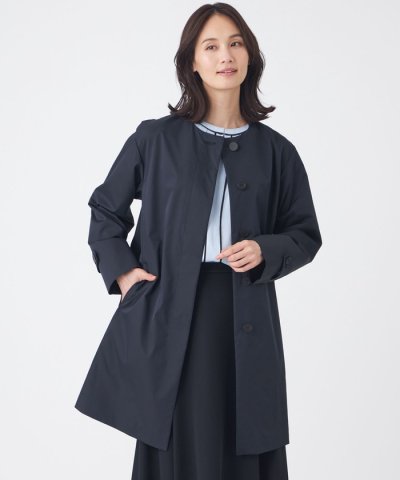 【ウォッシャブル・はっ水】ファンクションツイルコート