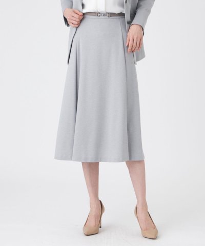 【美シリーズ・ウォッシャブル】トリアセスビンダイアゴナルフレアスカート