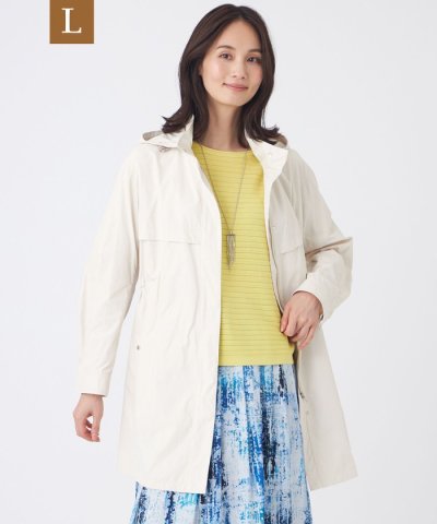 【L】【花粉対策・はっ水・ウォッシャブル】アンチポランコート