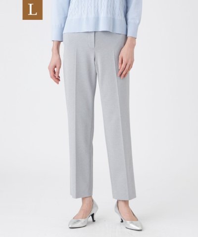 【L】【美シリーズ・ウォッシャブル】トリアセスビンダイアゴナルパンツ