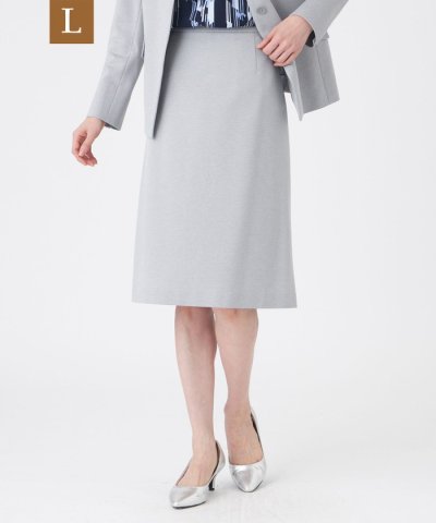 【L】【美シリーズ・ウォッシャブル】トリアセスビンダイアゴナルスカート