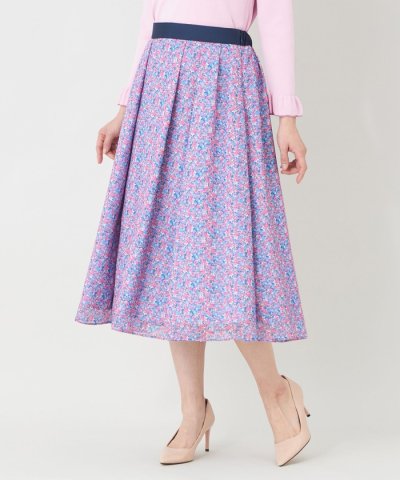 エアリージャカードフレア スカート