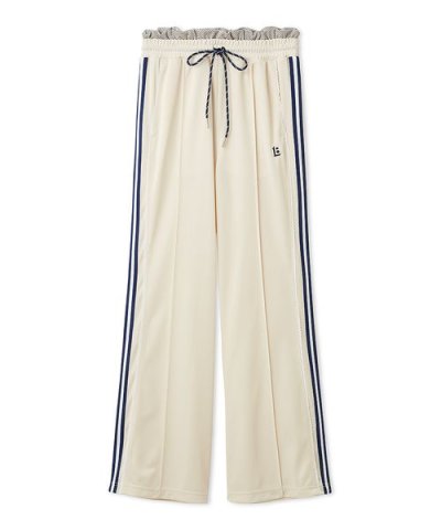 ピコレースフレアトラックパンツ