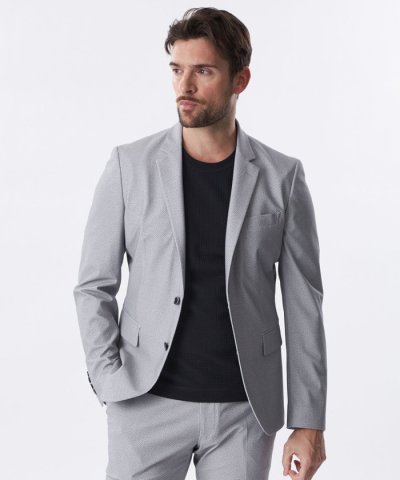 【セットアップ対応】トリコットプリントジャケット