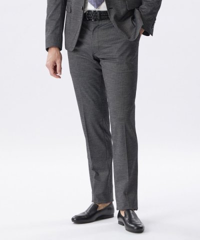 【セットアップ対応】ヘリンボーンジャージースラックス