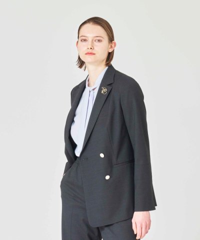 【ウォッシャブル】エアリーストレッチ　ジャケット