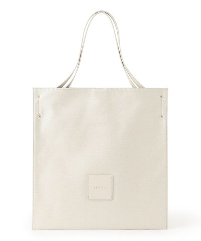 レザーコンビライトトートバッグ