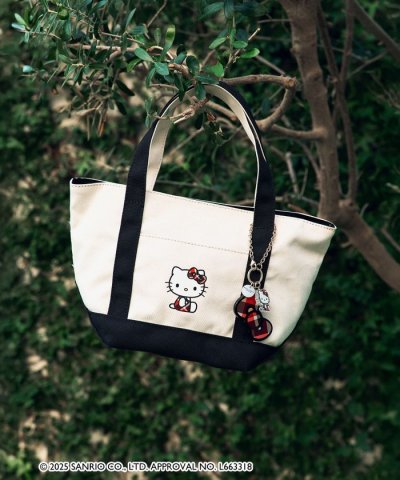 【ハローキティコラボ】バイカラートート