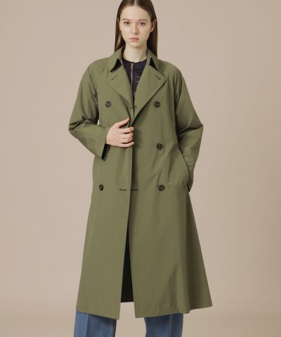 コンフォータブルタスラントレンチコート
