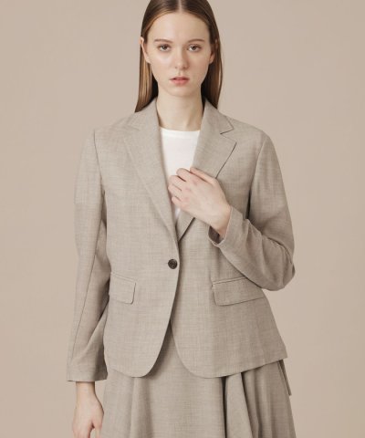 ポリエステルウールビエラジャケット