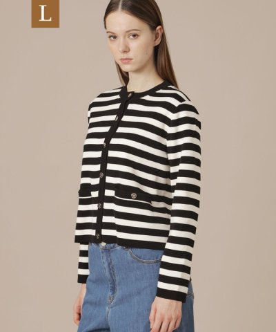 【L】フルニードルニットカーディガン