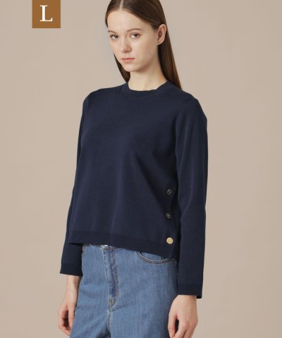 【L】フルニードルニットプルオーバー