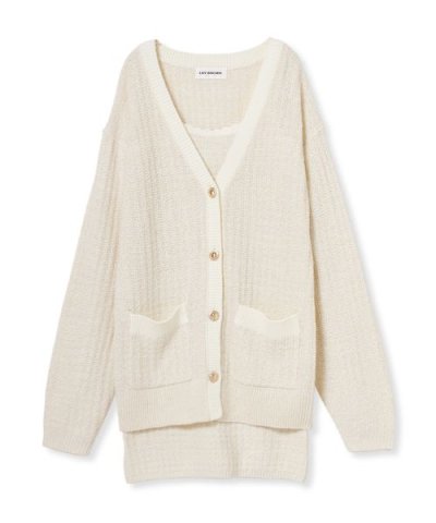 ツイーディーカーデセットミニワンピース